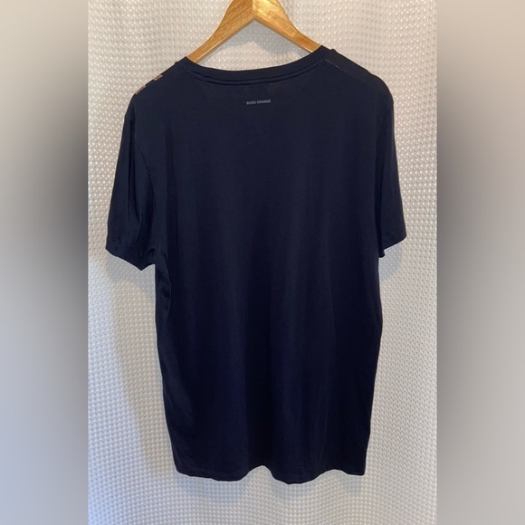 2/49$ Men’s HUGO BOSS Orange ELK Stag navy blue‎ T Shirt size XL - Picture 12 of 14
